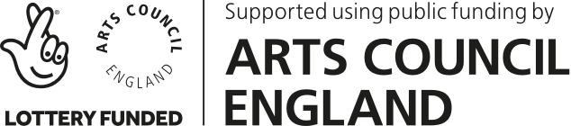 Supported using public funding by Arts Council England