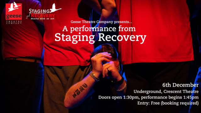 Flyer for Staging Recovery Dec 2022