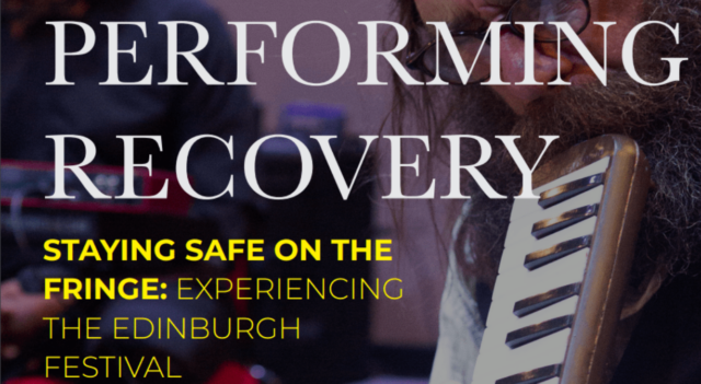 Front cover of Performing Recovery magazine