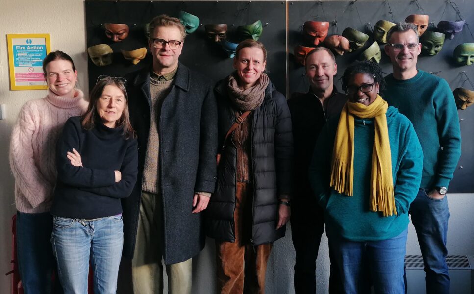 aufBruch and Geese practitioners during exchange visit to UK